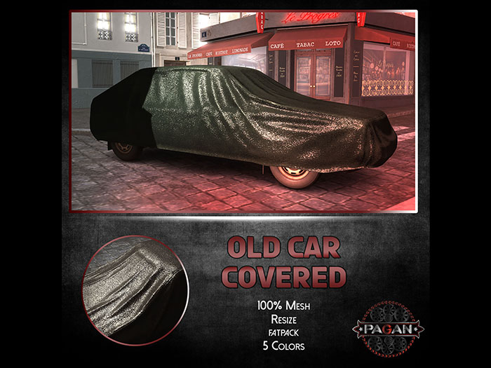 [Pagan]  Old covered car fatpack