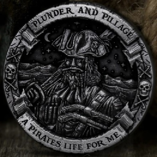 Round Coin-Plunder & Pillage