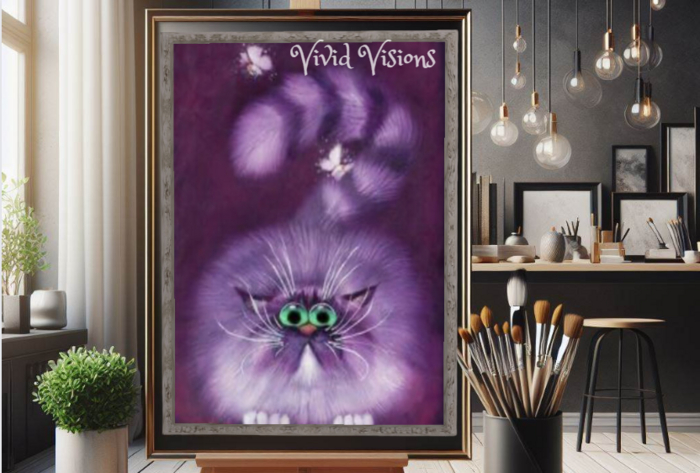 Purple Fairy Picture Frame