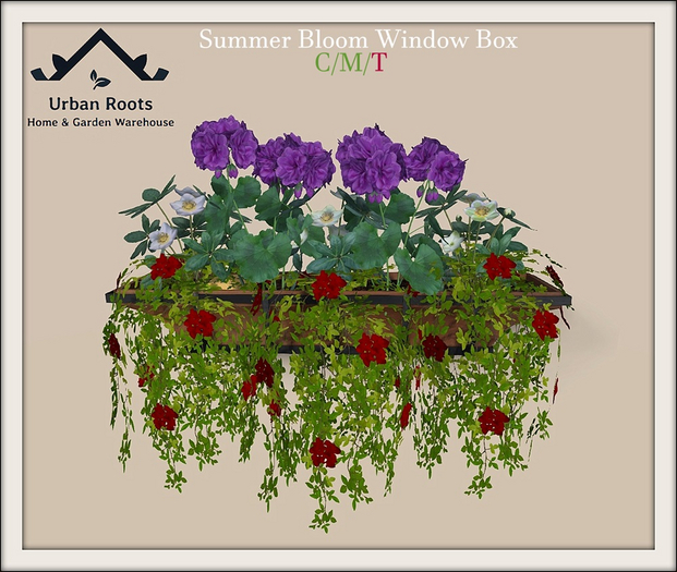 UR Summer Bloom Window Box 