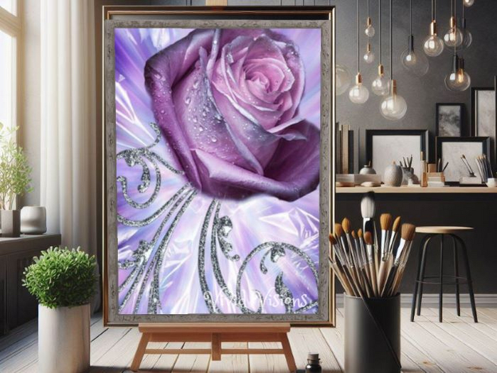 Rose Art Picture Frame