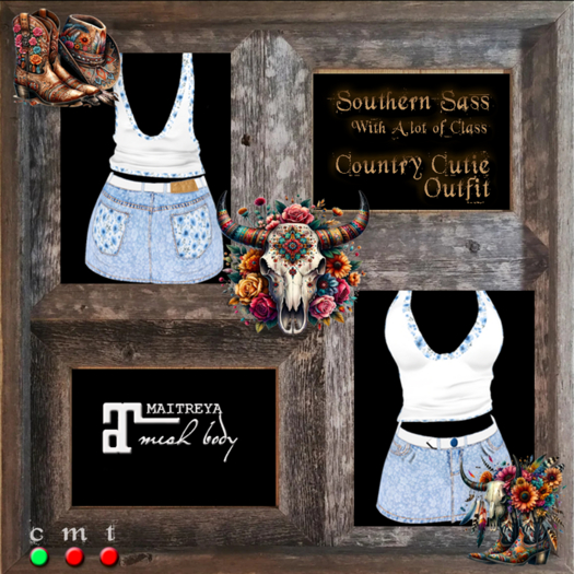 * PROMO * SOUTHERN SASS COUNTRY CUTIE OUTFIT