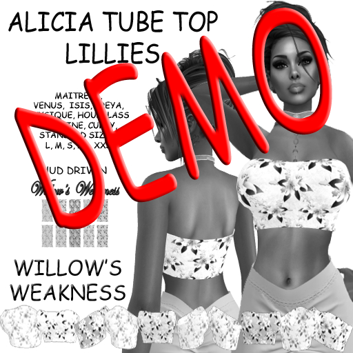 ALICIA TUBE TOP  DEMO