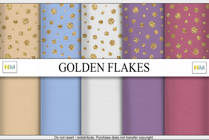 Golden Flakes Textures NM
