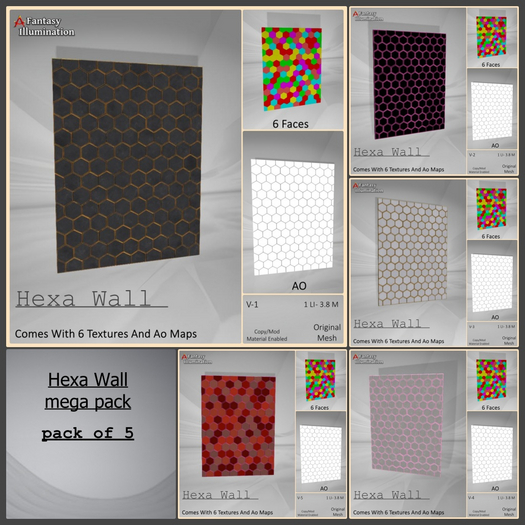 Event Hexa Wall mega pack
