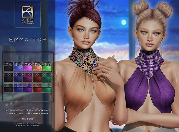 KiB Designs - Emma Top [FATPACK]