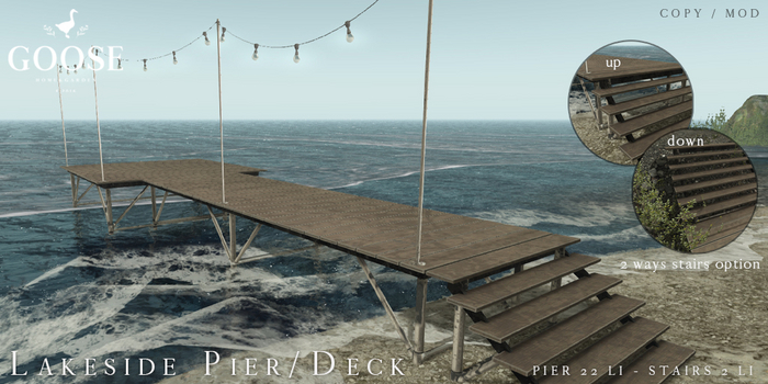GOOSE - Lakeside Pier/Deck