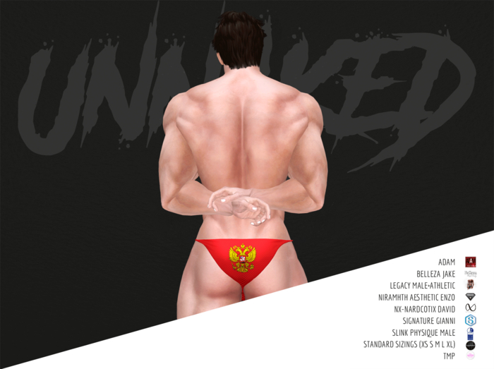 UNNAKED / SPEEDO / ALL SIZES / WORLD CUP - RUSSIA