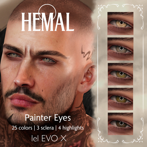 [HEMAL-PAINTER EYES BROWN]
