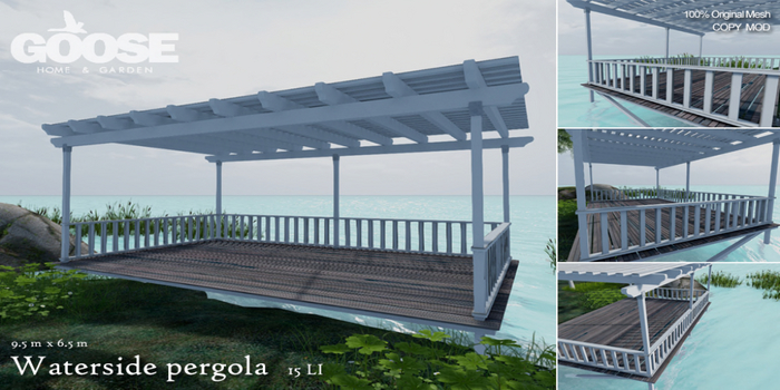 GOOSE - Waterside pergola 