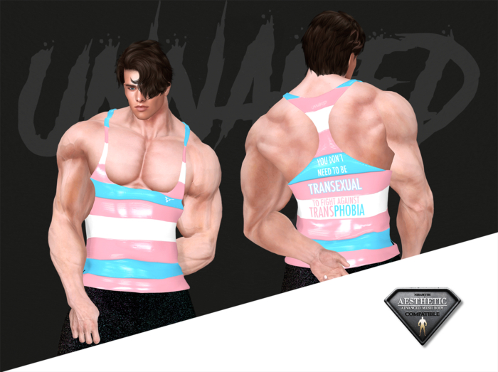 :: UNNAKED :: Transphobia Aesthetic TankTop