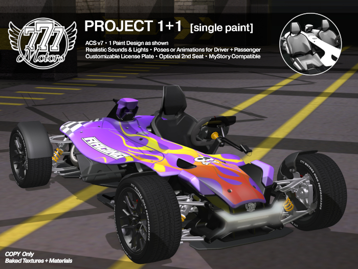 [777] PROJECT 1+1 - Racing Special (Add)
