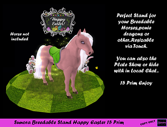 Sunora Breedable Stand Happy Easter