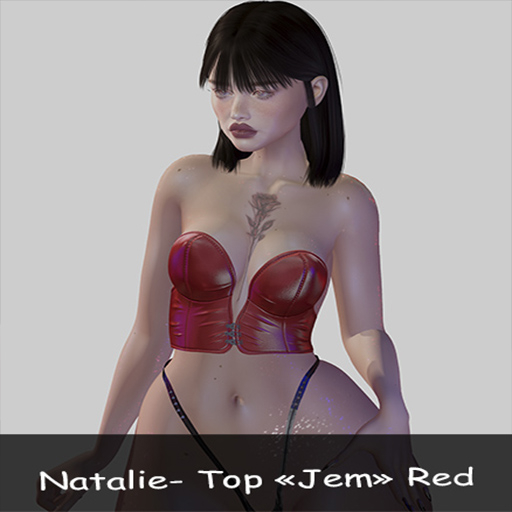 Natalie - Top "Jem" Red
