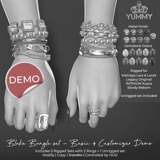 (Yummy) Blake Bangle Set DEMO