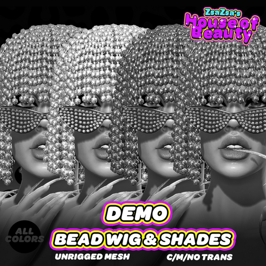 (ZHOB) Bead Wig & Shades Demo