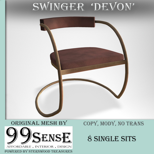 {99SensE} Swinger Chair - Devon