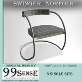 {99SensE} Swinger Chair - Norfolk