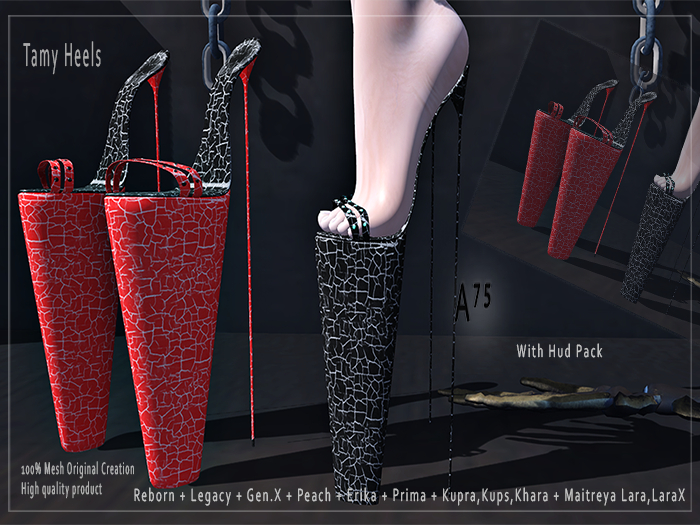 : A75 : Tamy Heels With Hud Pack