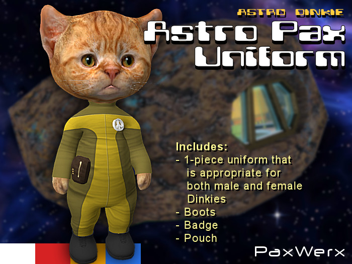 PaxWerx - Dinkie Astro Pax Uniform - Yellow