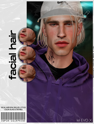 [ES] Facial Hair Justin .pack