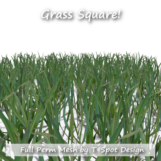 T-Spot Mesh - Grass Square - Full Perm - LI=0.5