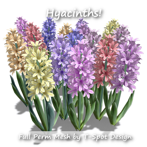 T-Spot Mesh - Hyacinths - Full Perm - LI=0.5-1.2