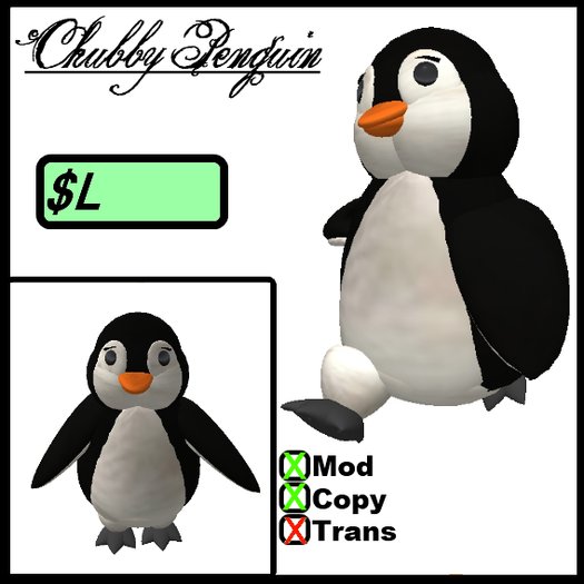 Chubby Penguin avatar FREE