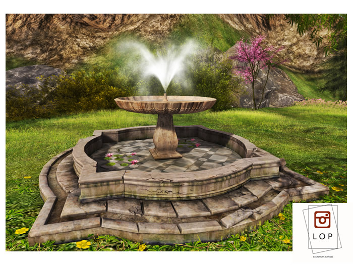 LOP  Antique Fountain