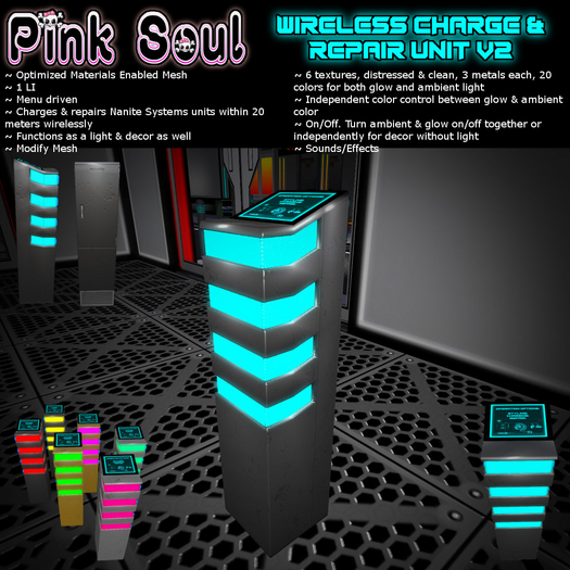 =-PS-= Wireless Charge & Repair Unit V2