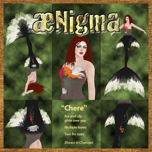 aeNigma Mermaid Chere Charcoal