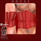 Noche. Henry Corset Red