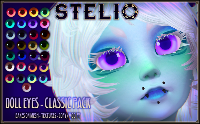 [STELIO] Doll Eyes / Textures