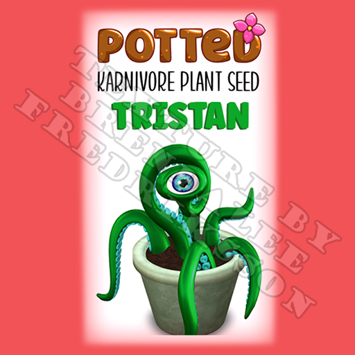 Potted: Karnivore Plant Seed: Tristan (ACTUAL PLANT SEED) - Retired!