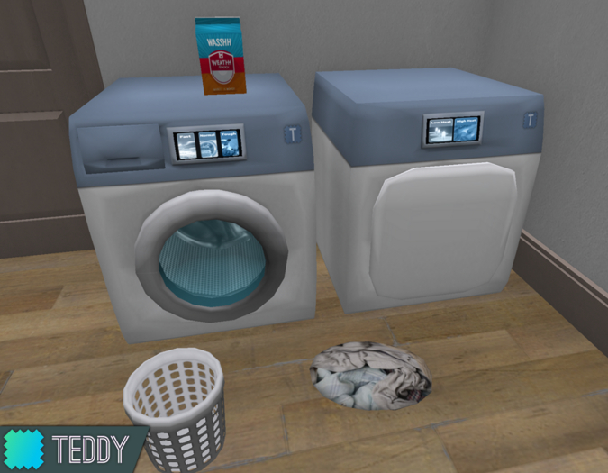 [TT] Roleplay Laundry Set