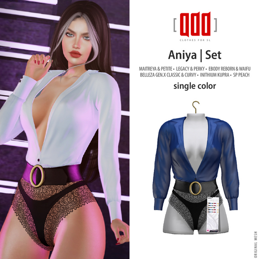 [ADD] Aniya Set - Blue