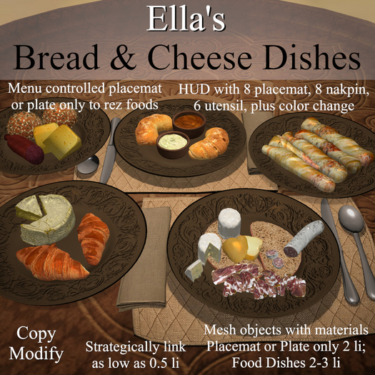 Ella's Bread & Cheese Dishes