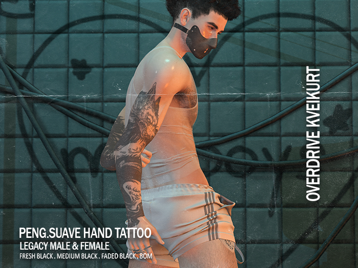 OVERDRIVE KVEIKURT - PENG.SUAVE HAND TATTOO