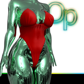 Red Olia Body LEGACY Pinup Bombshell