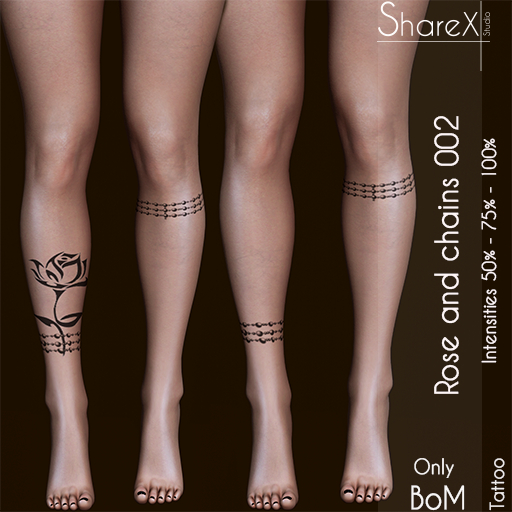 ShareX Studio Rose and chains_002   Tattoo