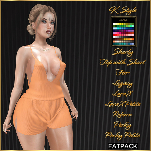 [K-Style] SHERLY TOP & SHORT - FATPACK #6