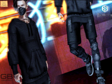 ::GB::Belted accent FULL SET - Navy / Belleza