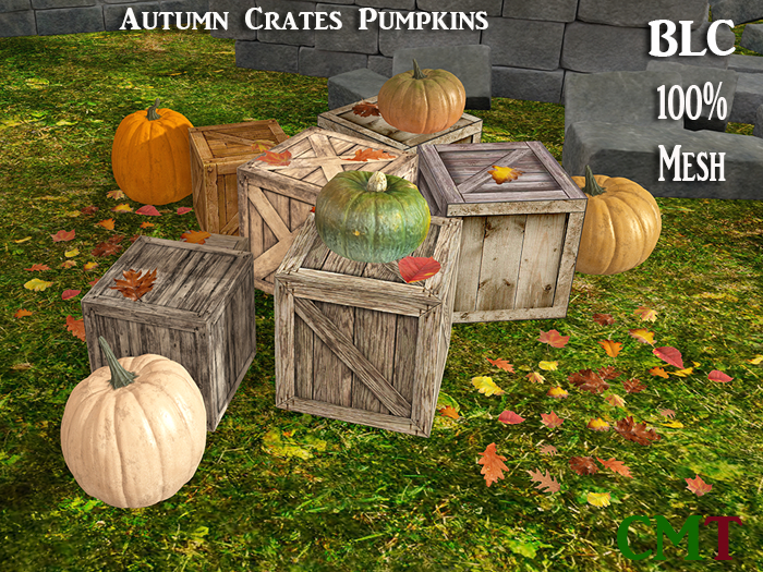 BLC  Autumn crates pumpkins