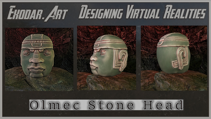 Olmec Stone Head
