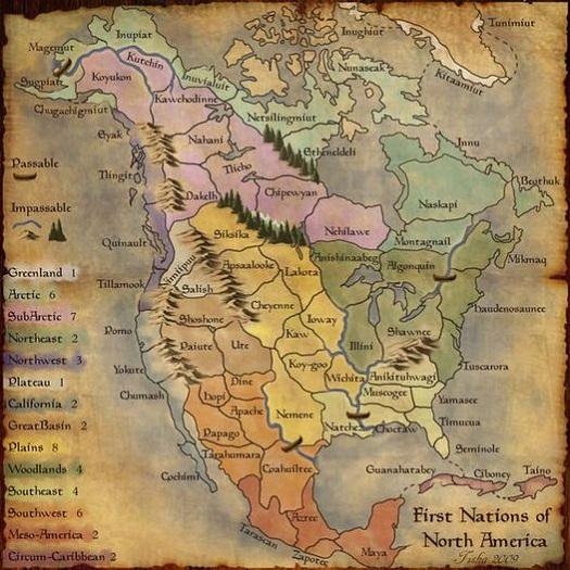 Map-Indian Territories
