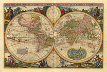 Map-Old World circa 1690