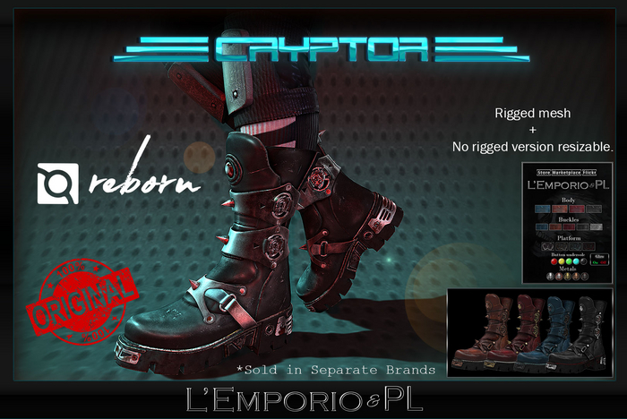 L'Emporio&PL::*Cryptor*::-Boots-   eBody REBORN