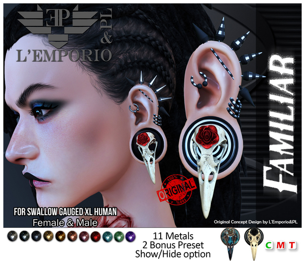 L'Emporio&PL::*Familiar*::for Swallow XL Gauged Human