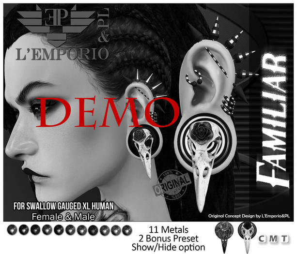 D*E*M*O L'Emporio&PL::*Familiar*::for Swallow XL Gauged -HUMAN-