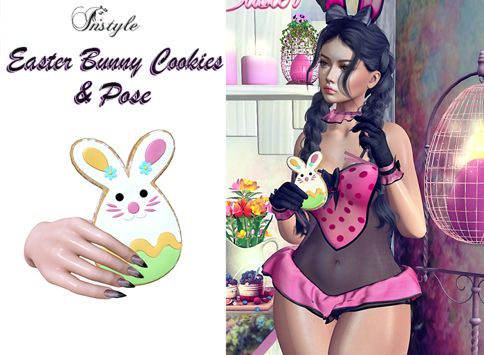 InStyle Easter Bunny Cookies-Animated